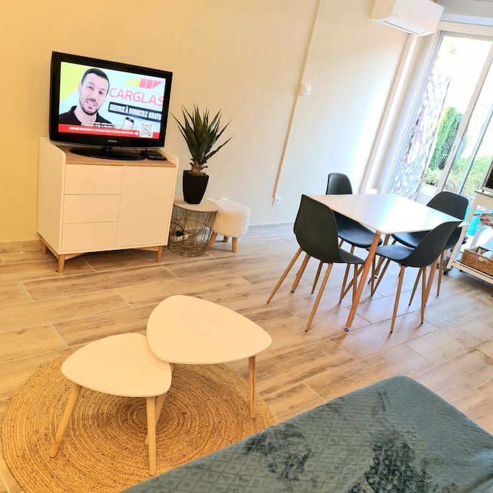 Studio Cabine Avec Jardin - La Grande-Motte