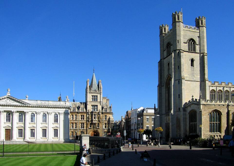 Cambridge = the city centre