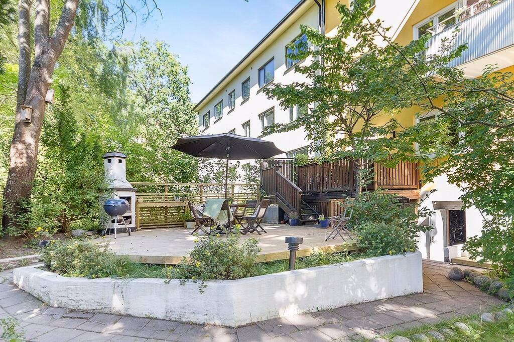 BBQ area