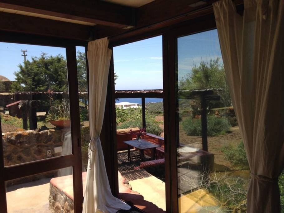Esterno dalla veranda