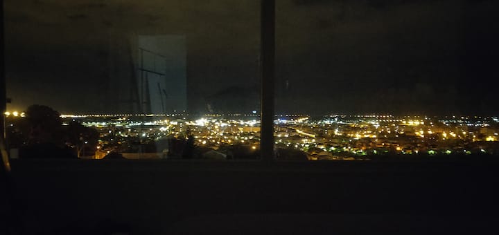 Vue du lit