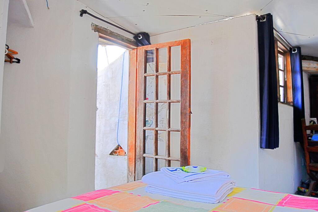 Door leading to your private view of Sugar Loaf
