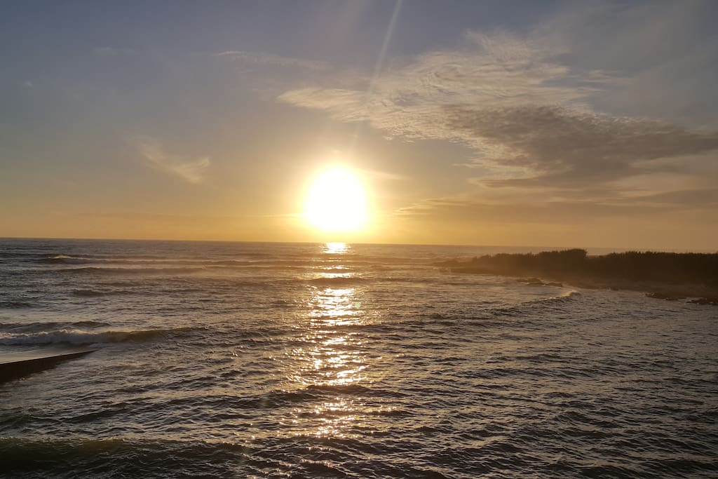 puesta de sol