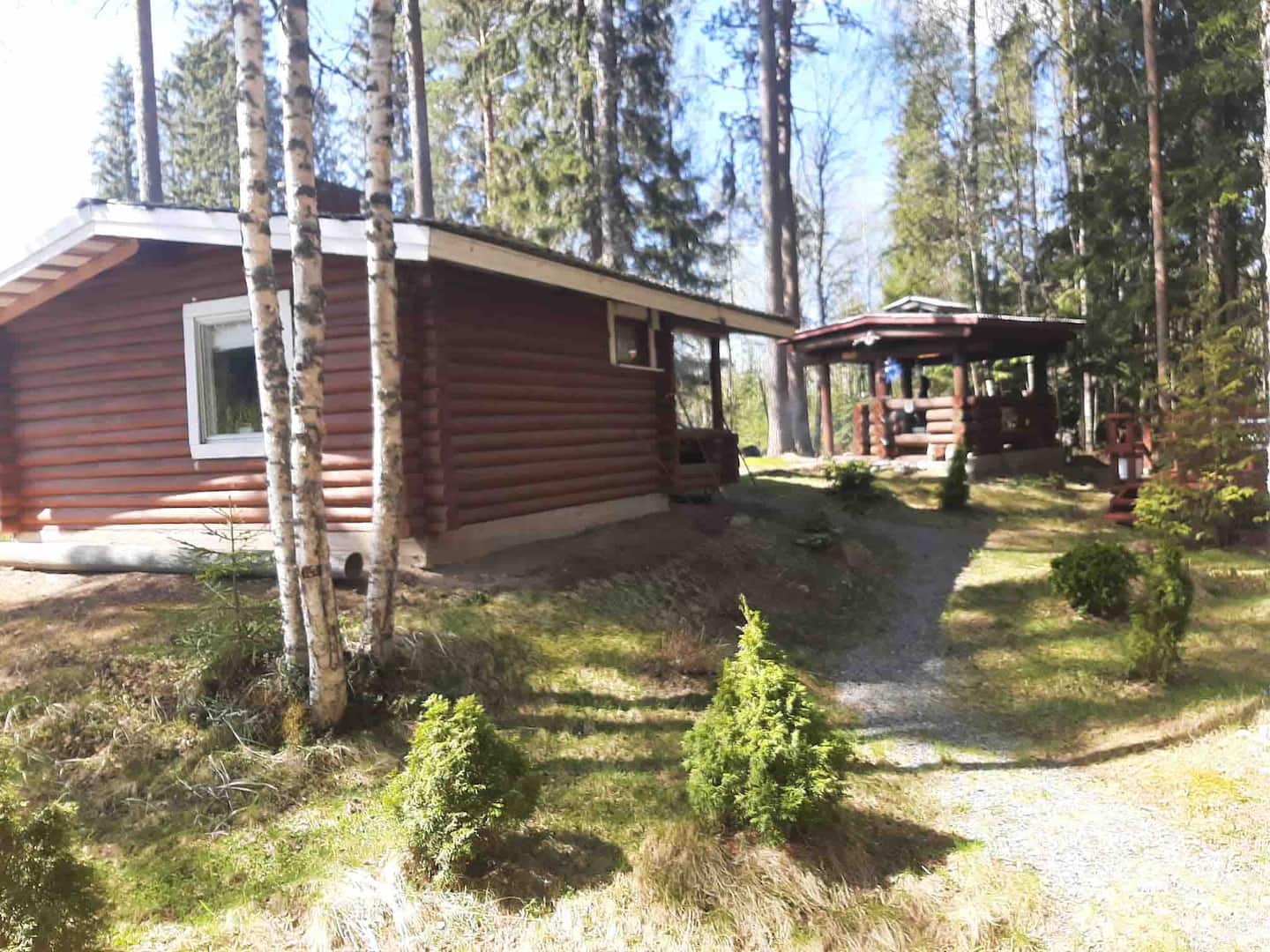 Kiva Mökki Rauhallisessa Paikassa Länsi-aureessa 5