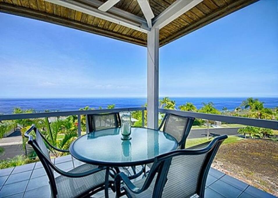 View from upper lanai