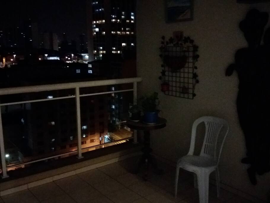 Varanda aberta. linda vista!