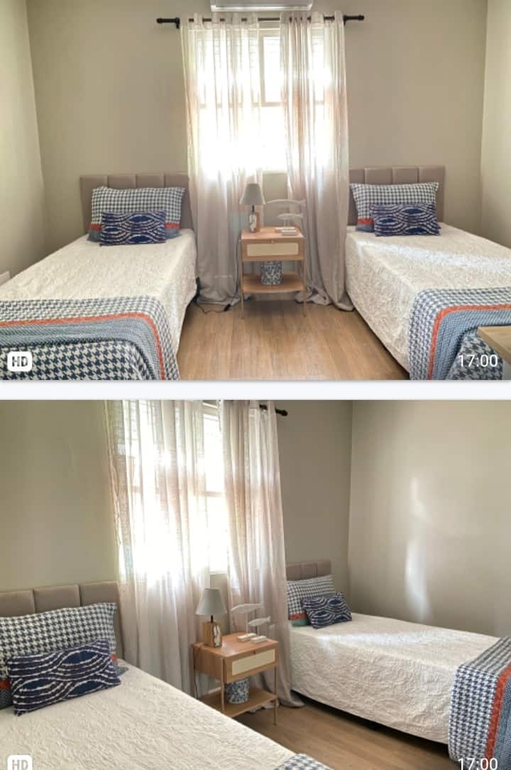 Dhoma e gjumit 2:  2 krevate dopio