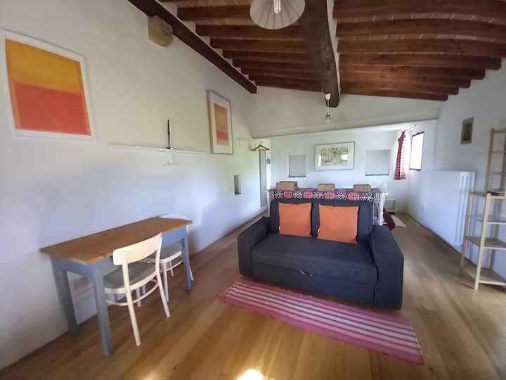 Studio In Tuscan Farmhouse With Pool & Views - Province de Sienne