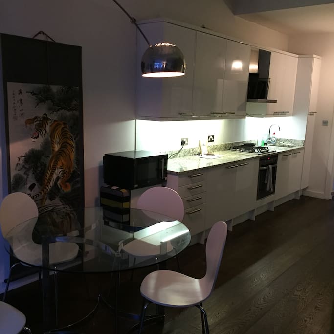 Fully equipped kitchen