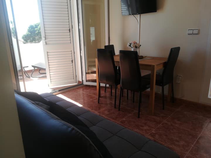 Apartamento Primera Planta, En Chalet Con Piscina. - Puerto de Mazarrón