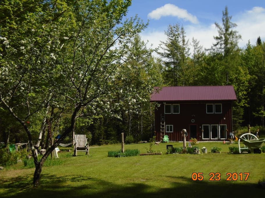 A rustic & beautiful 3 bedroom home built in 2012 on 13 acres in honor of my father who passed away September, 2011.