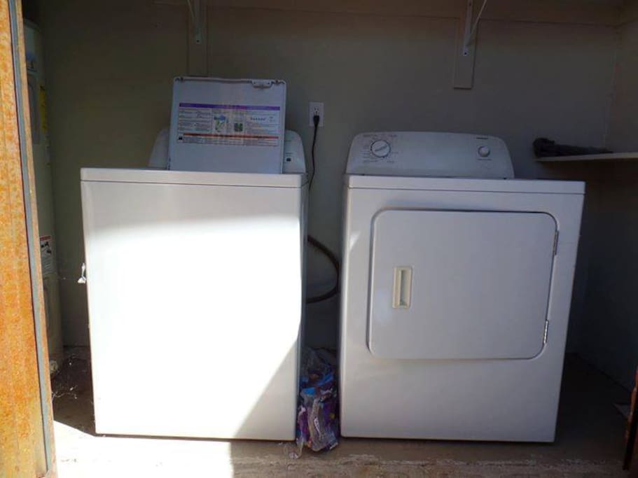 Washer and Dryer