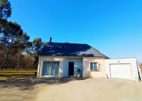Quiet house in the pine forest 15 minutes from Le Mans