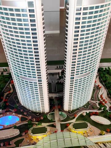 Résidence 5 étoiles 2+1 étage 26 avec piscine