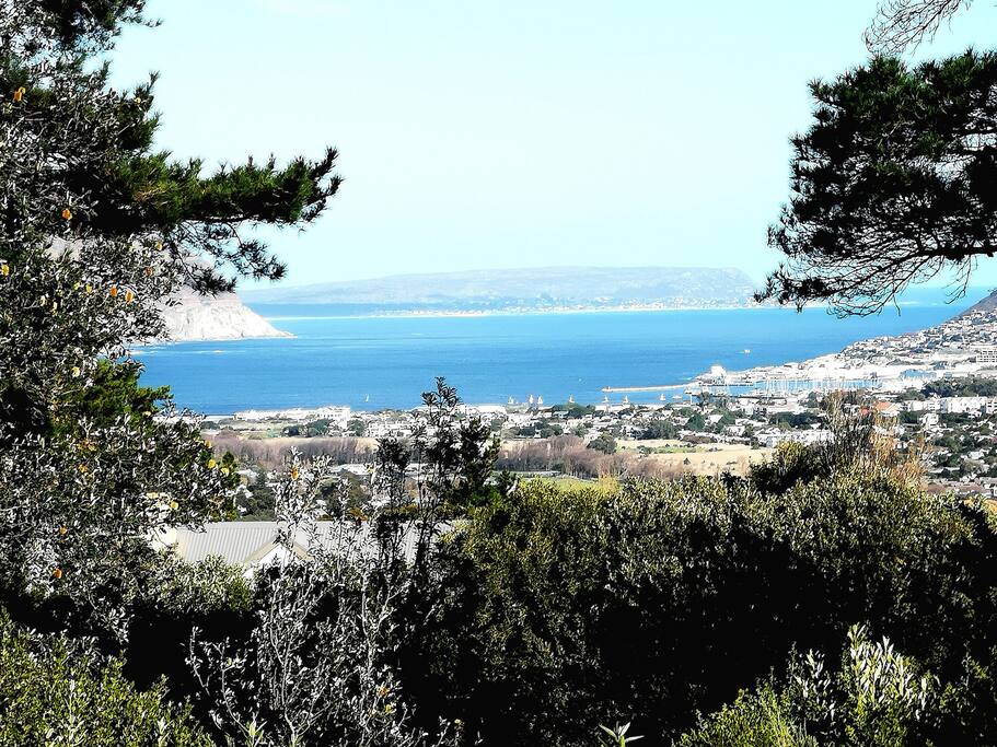 Spectacular sea views from front deck, lounge and kitchen