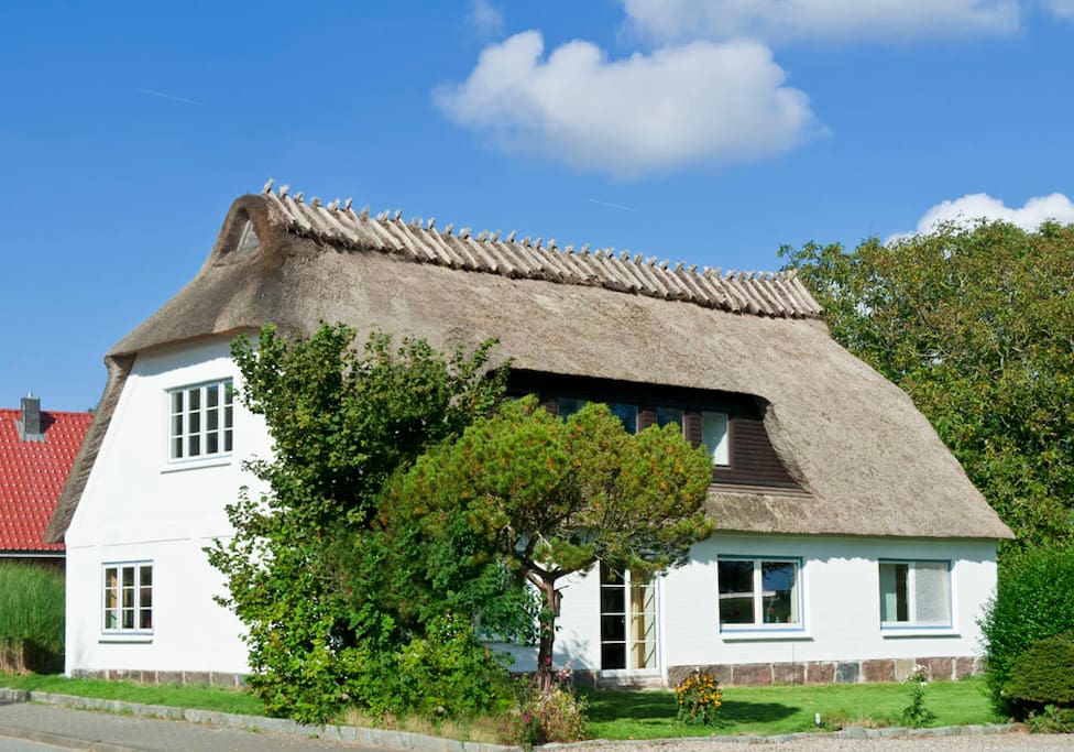 Südansicht unseres Hauses