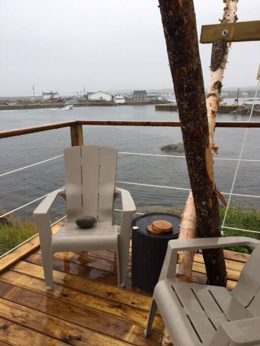 Harbor view patio