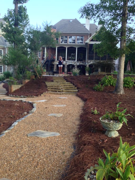 Backyard retreat!