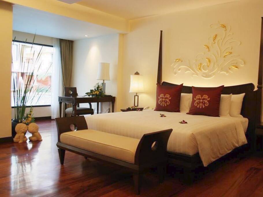 King bed