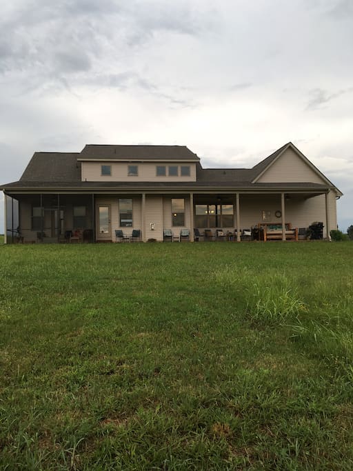 The back porch
