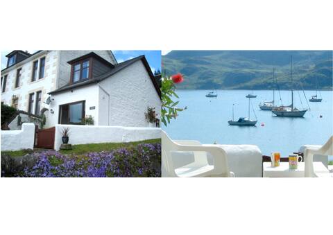 Portdrishaig Cottage - Fabulous waterside views.