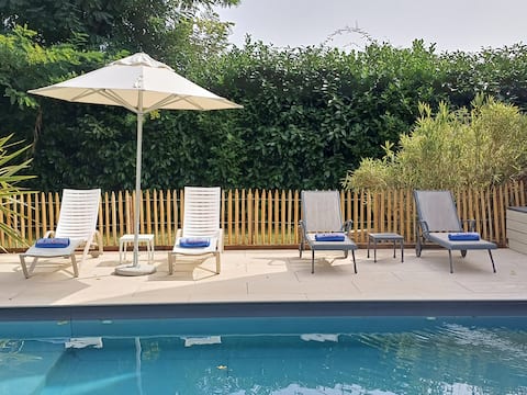 La Longère Bordeaux, charming gîte with pool