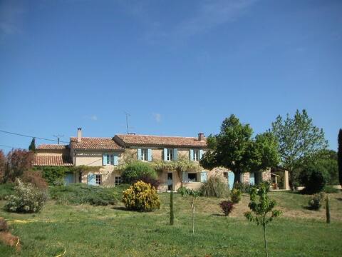 Gite in beautiful farmhouse with amazing views
