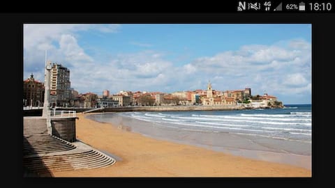 Top Airbnb: Central and well-connected apartment VUT 574 en Gijón / Xixón