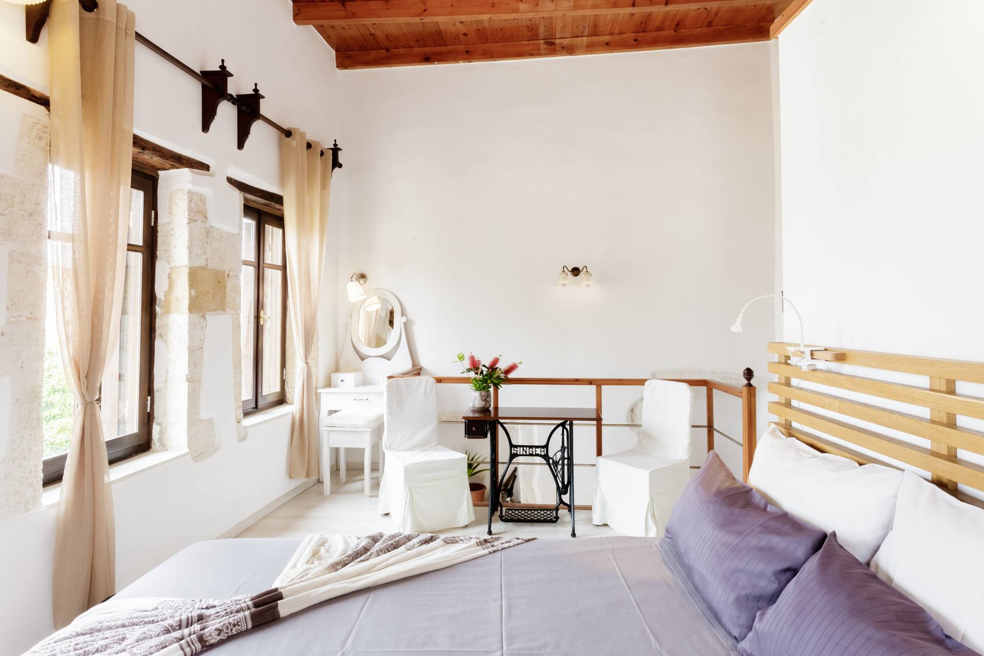 Renovated Corner House Hideaway of Authentic Venetian Stone