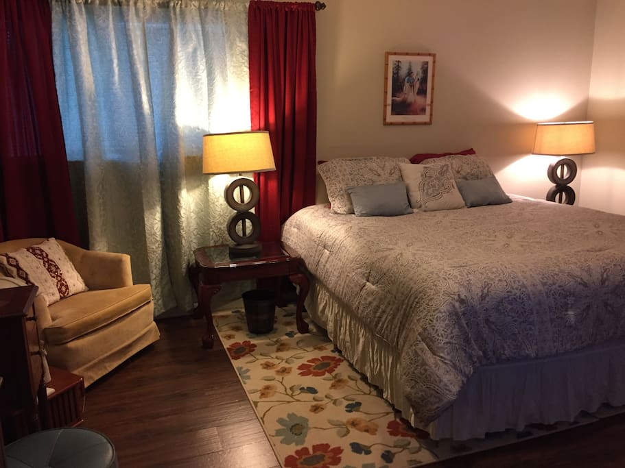 2nd Master size like bedroom comes with tv and premium channels king size bed