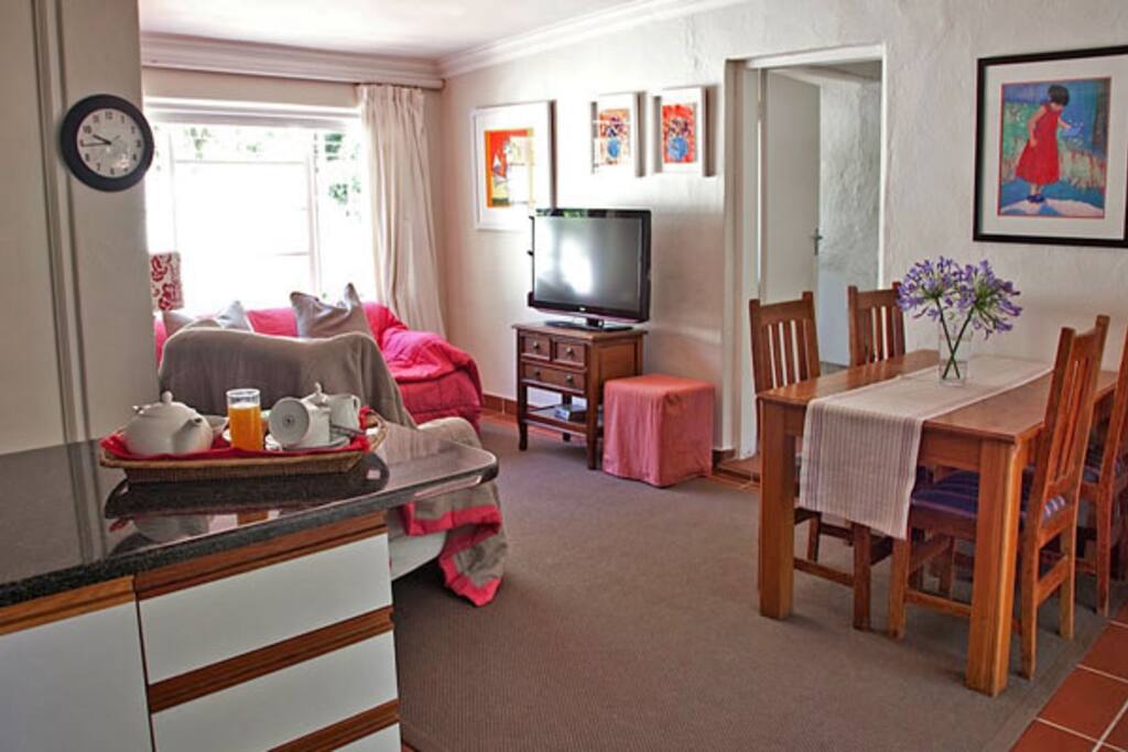 Kitchen and Sitting room cottage 1
