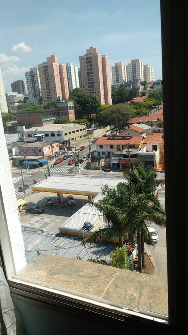 Vista da janela do quarto