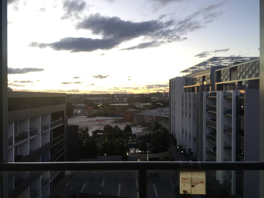 Beautiful top floor view