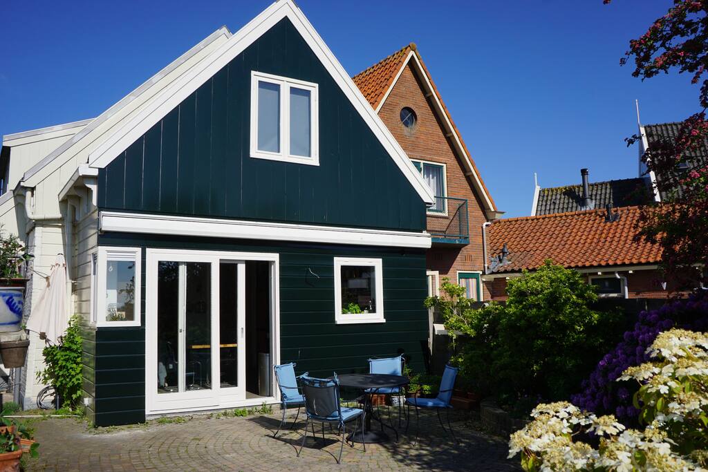 Rear side of the house