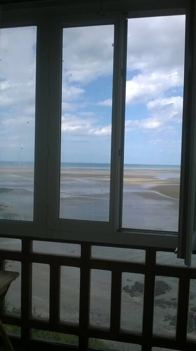 vue de la chambre parentale avec bow window (étage)