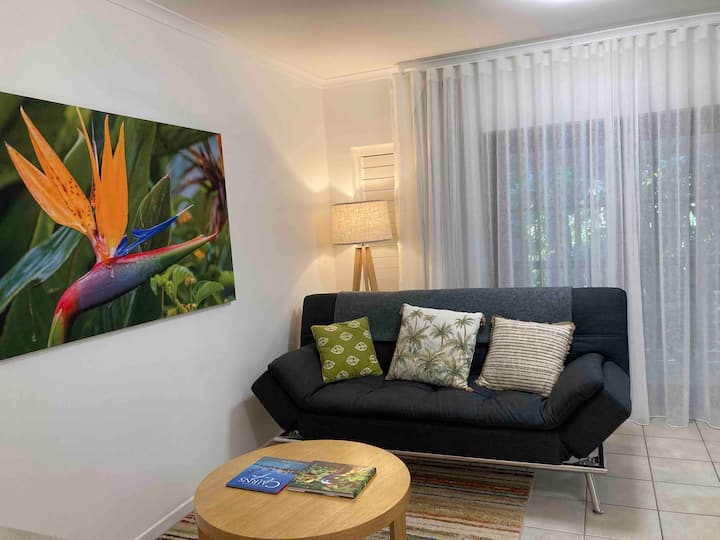 Studio Apt 7 Rainforest Retreat At The Beach. - パーム・コーブ