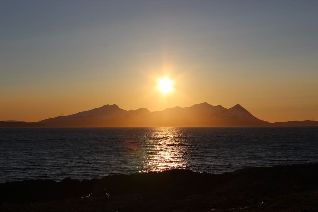 The midnight sun