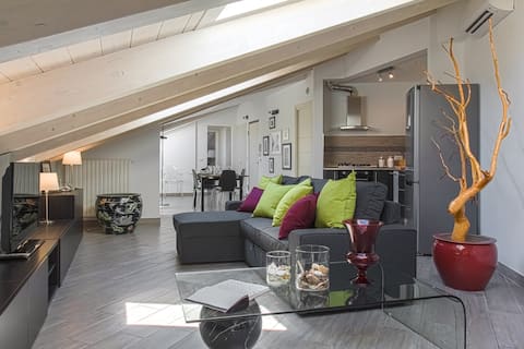 Penthouse with view