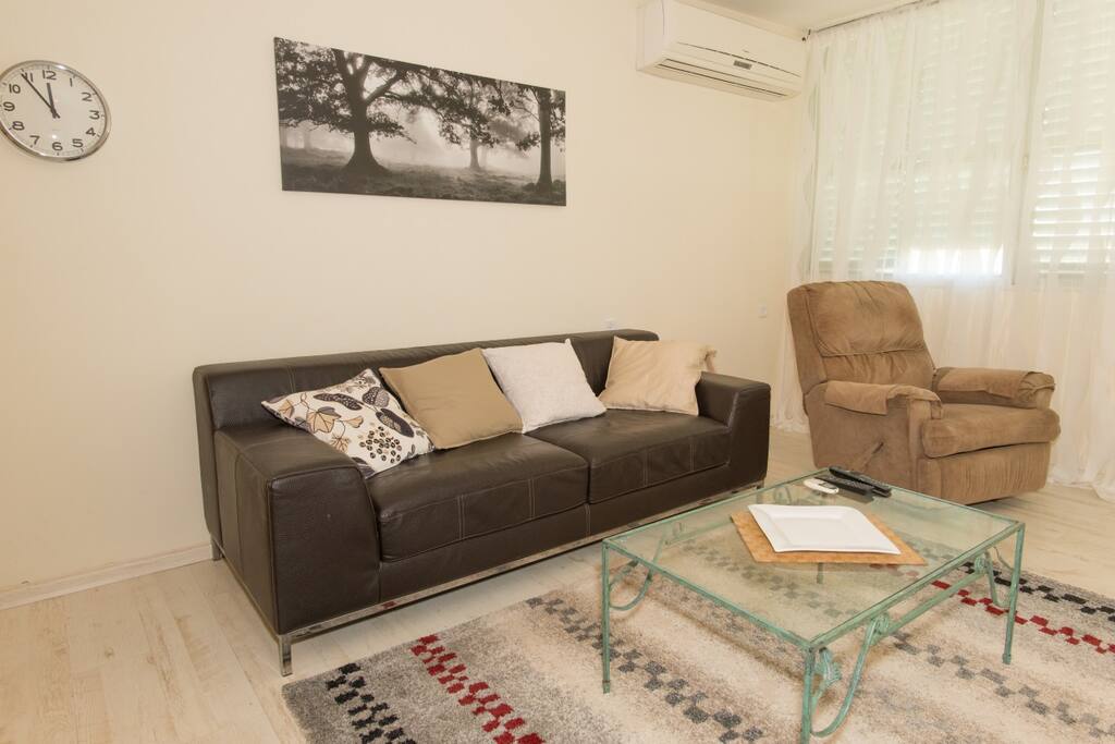 The living room