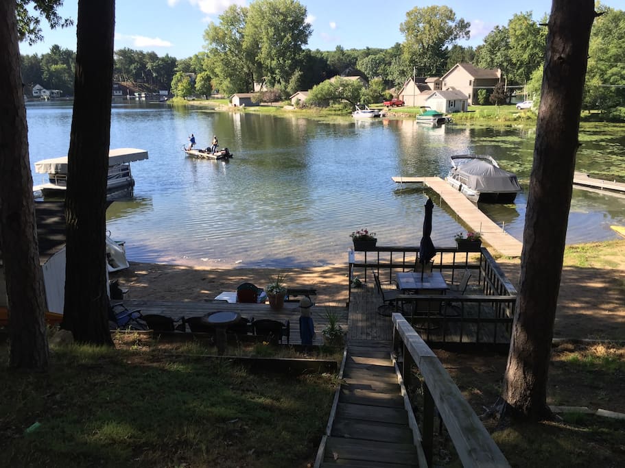 Best fishing on the lake.