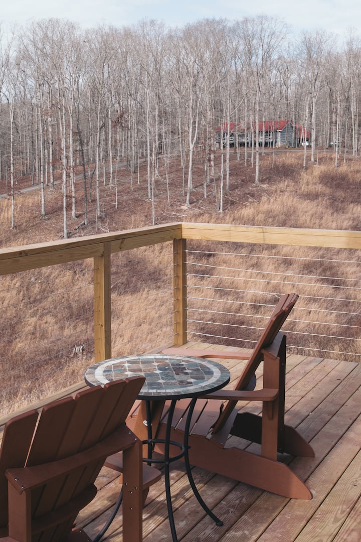 Winter view from balcony.