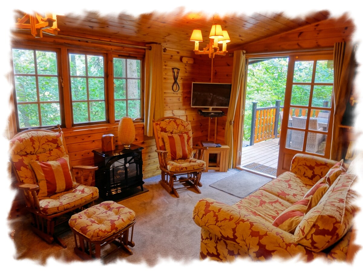 Successful Airbnb property: Blelham Tarn (Rustic cabin in tranquil woodland) in Lakes