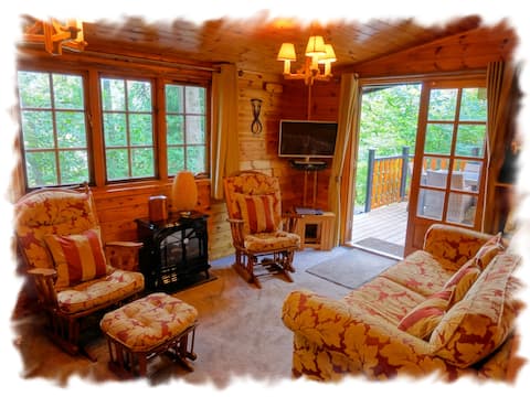 Successful Airbnb property: Blelham Tarn (Rustic cabin in tranquil woodland) in Lakes