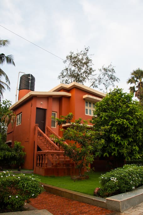 Front view of the home stay