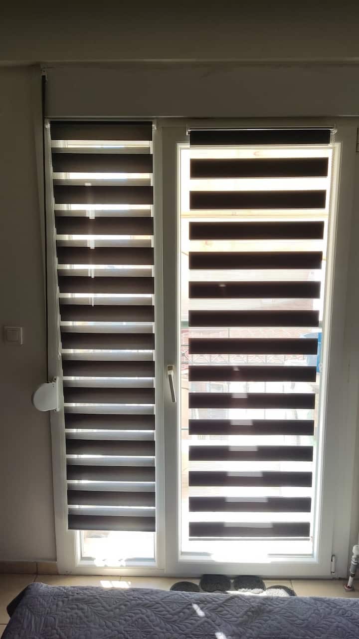 Master bedroom window.
Master bedroom window.
