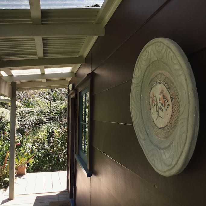 The front verandah