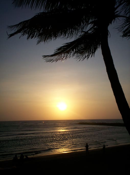Laguito sunset