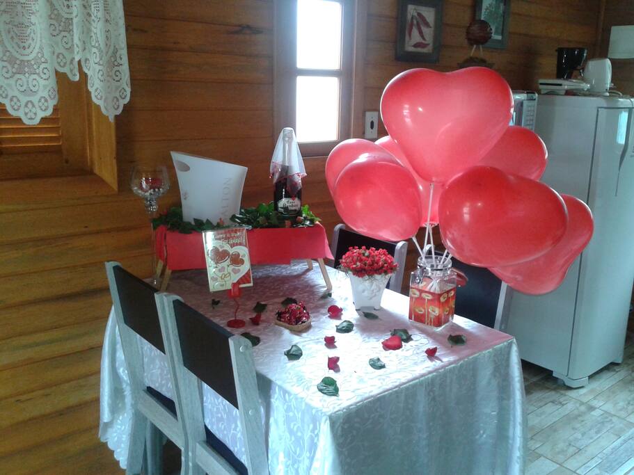 decoração romântica