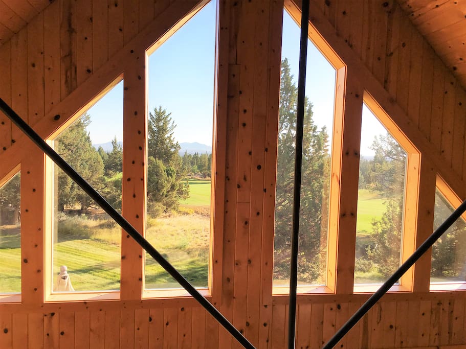 Loft view of The Ridge golf course