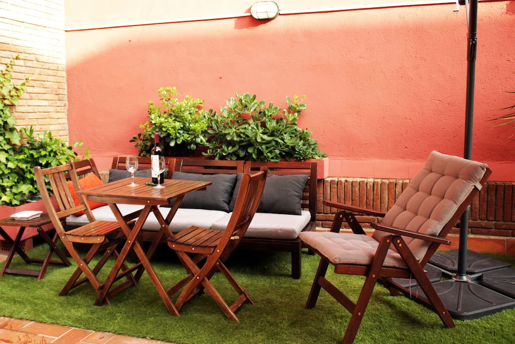 You'll also have access to a beautiful terrace where you'll be able to relax and enjoy the sunnier days